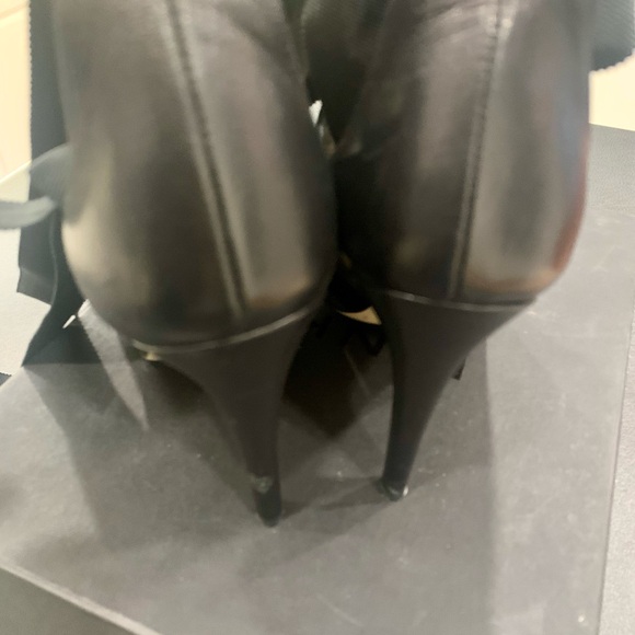 Pinko Black Strappy Heels - Picture 7 of 9